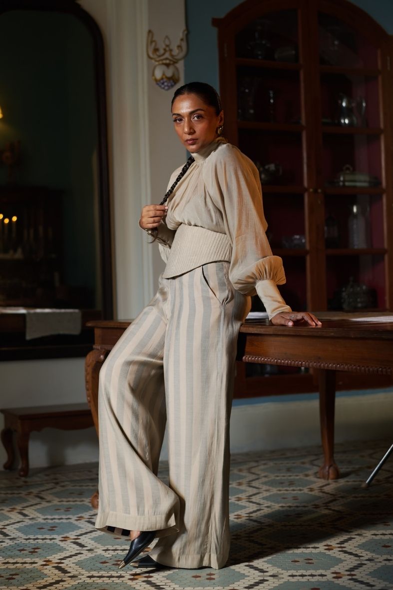 Ina Set in Tan