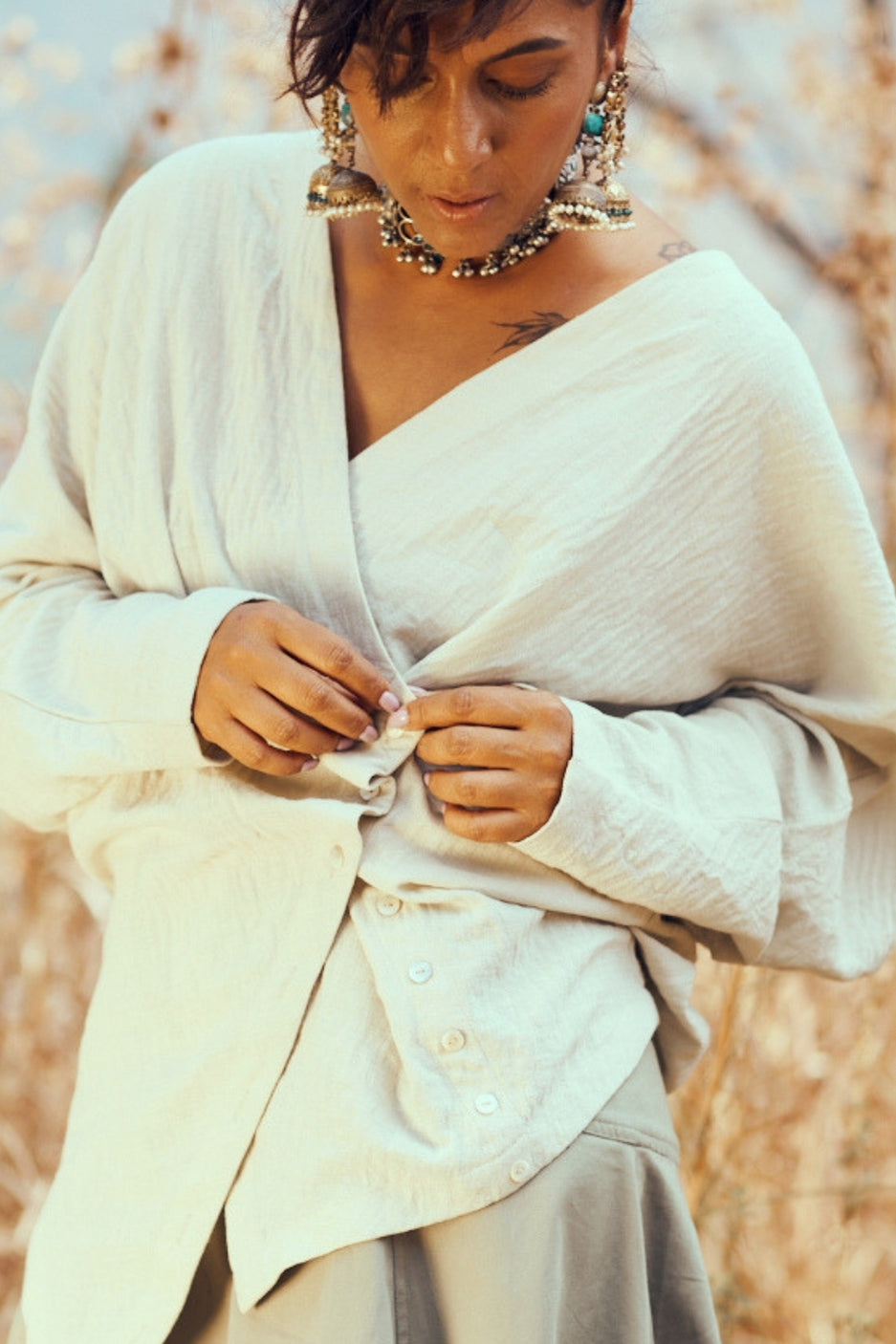 Sora Top In Mint Green