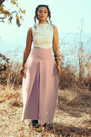 Orb skirt in Light Pink