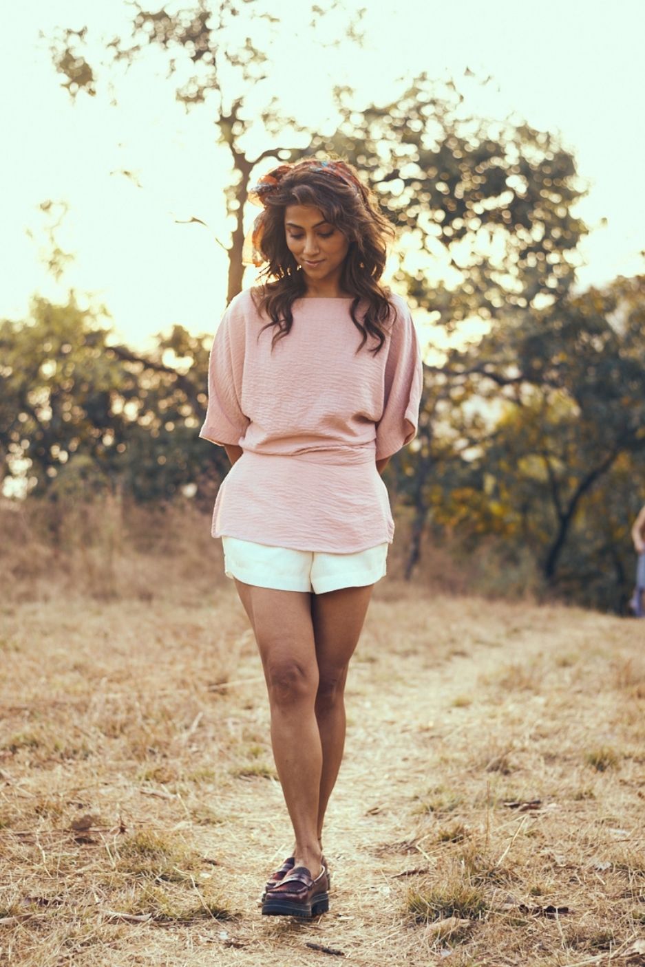 Sola Co-ord Set in Dusky Pink