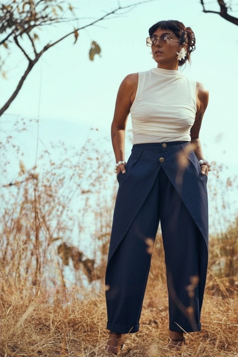 Kairo Pant in Navy Blue