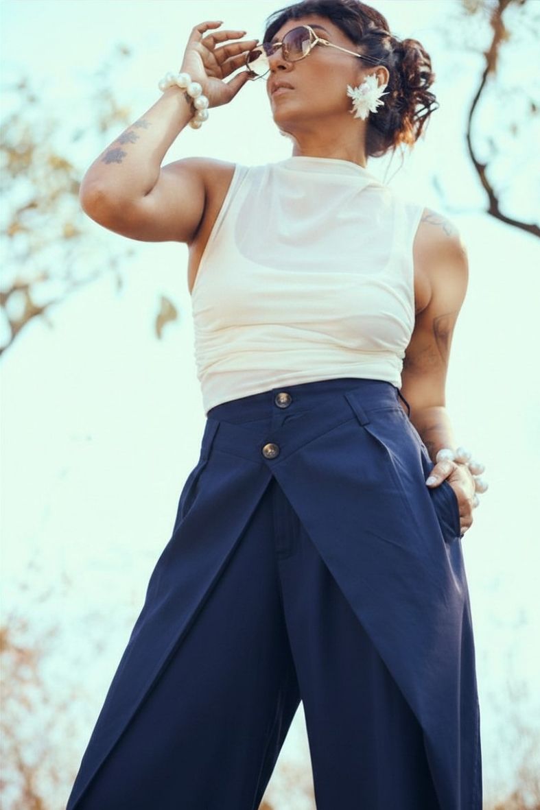 Kairo Pant in Navy Blue