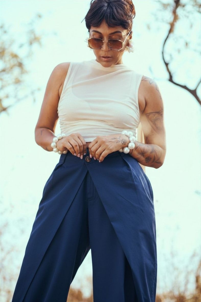 Kairo Pant in Navy Blue