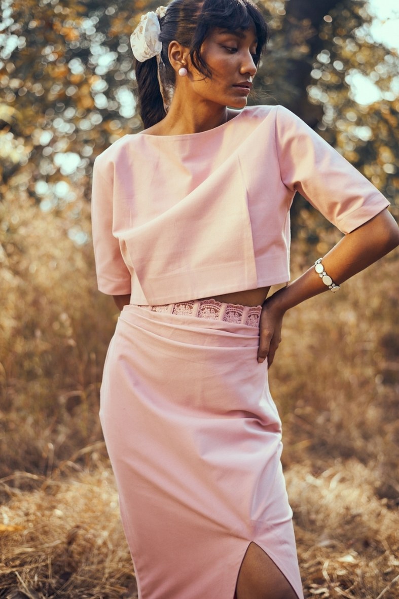 Sabi Set in Dusky Pink