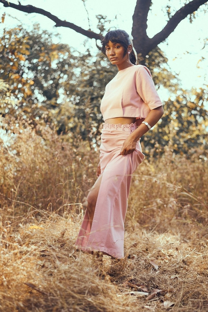 Sabi Set in Dusky Pink