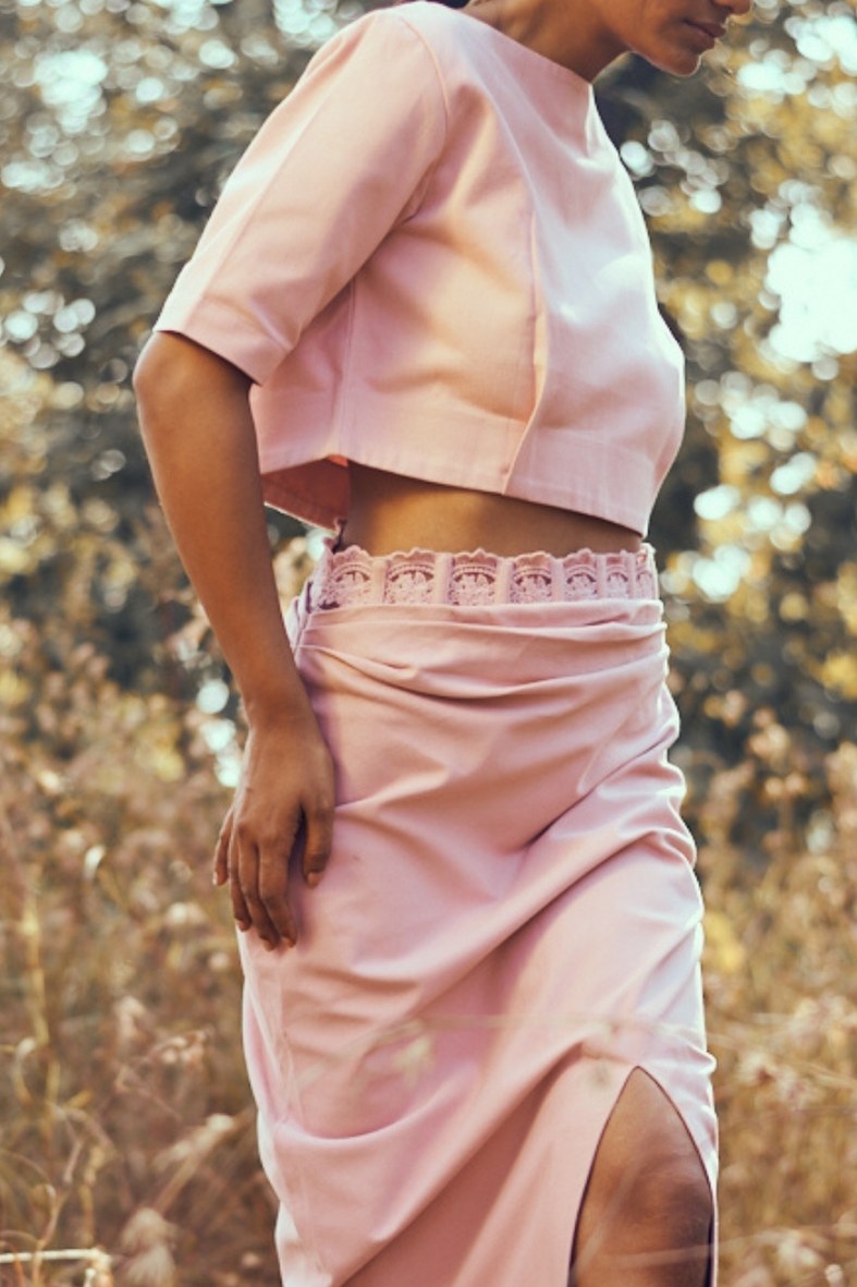 Sabi Set in Dusky Pink