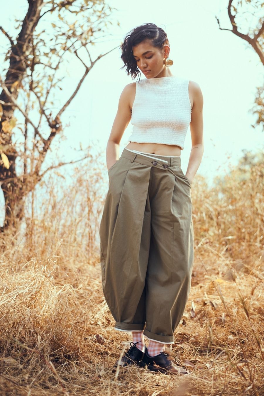 Torto Pants in Olive