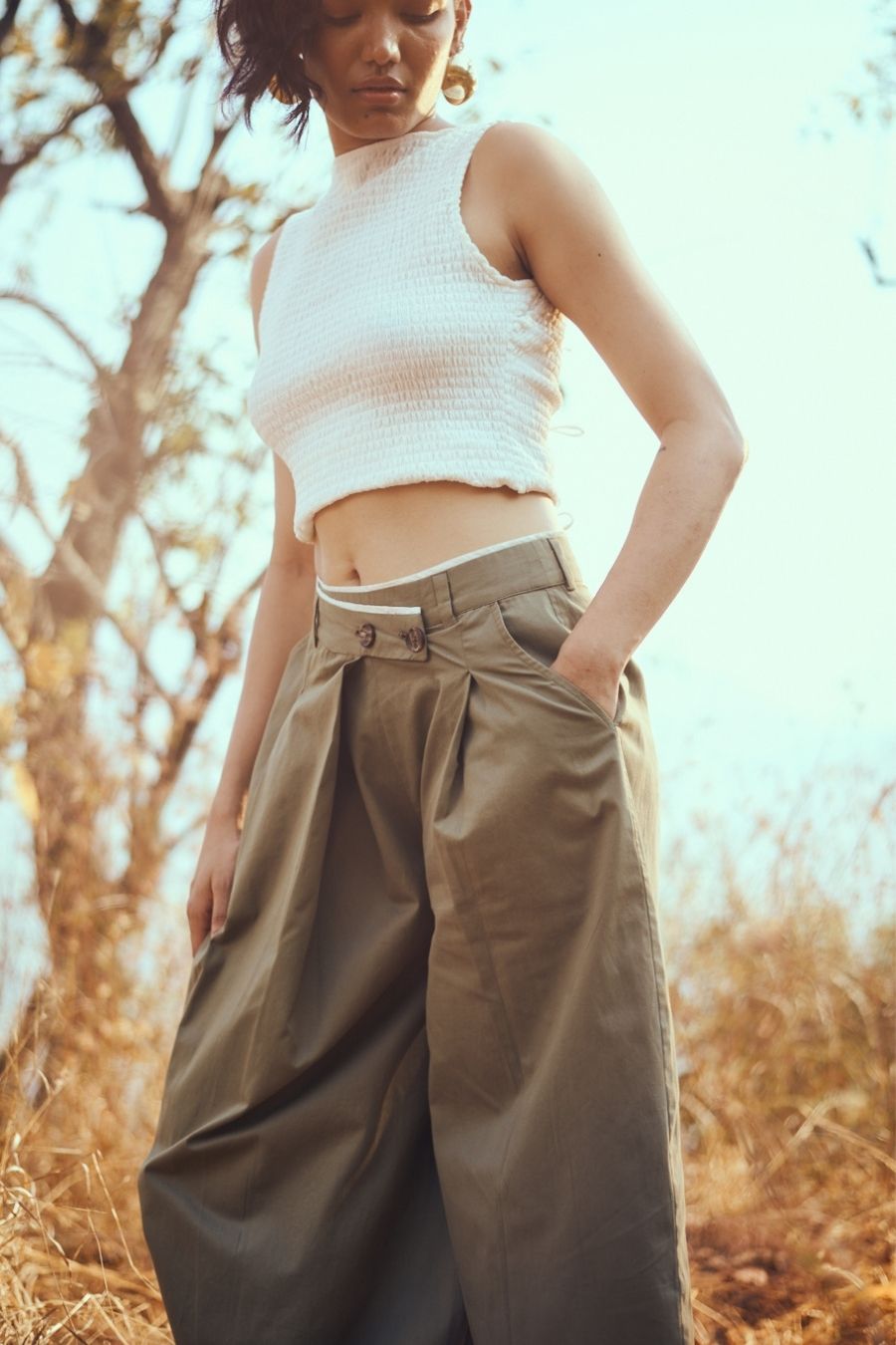 Torto Pants in Olive