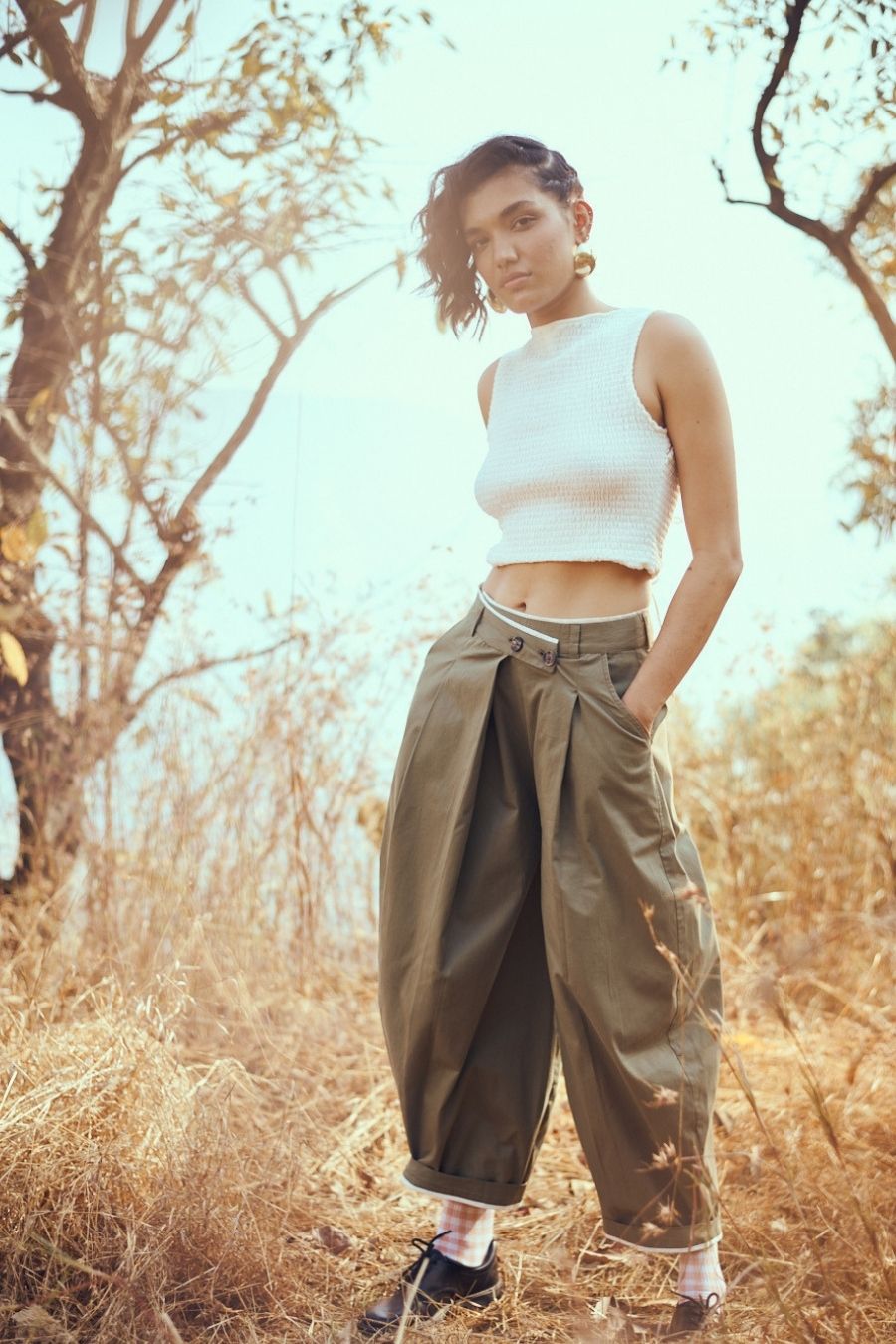 Torto Pants in Olive