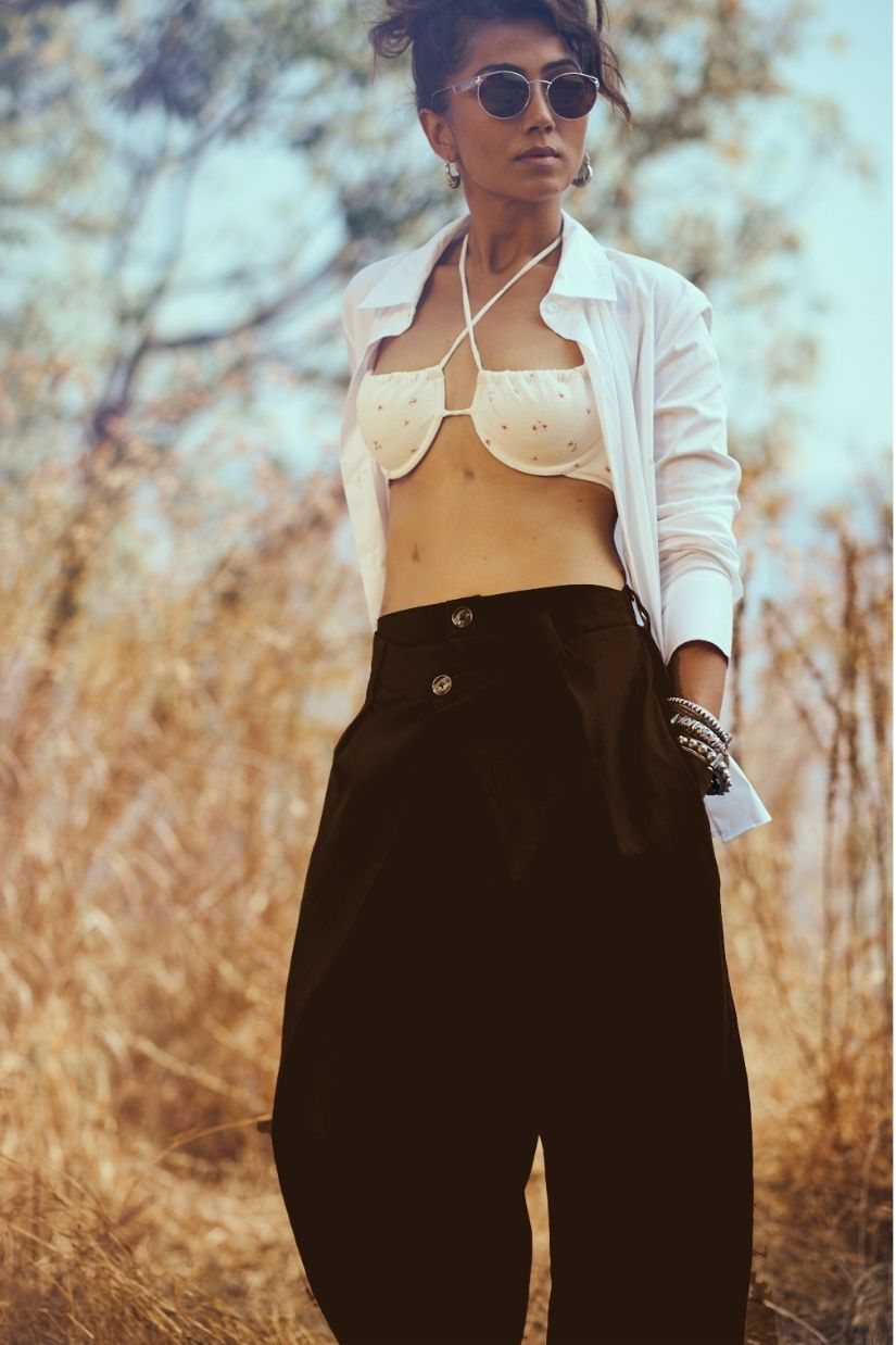 Kairo Pant in Dark Brown