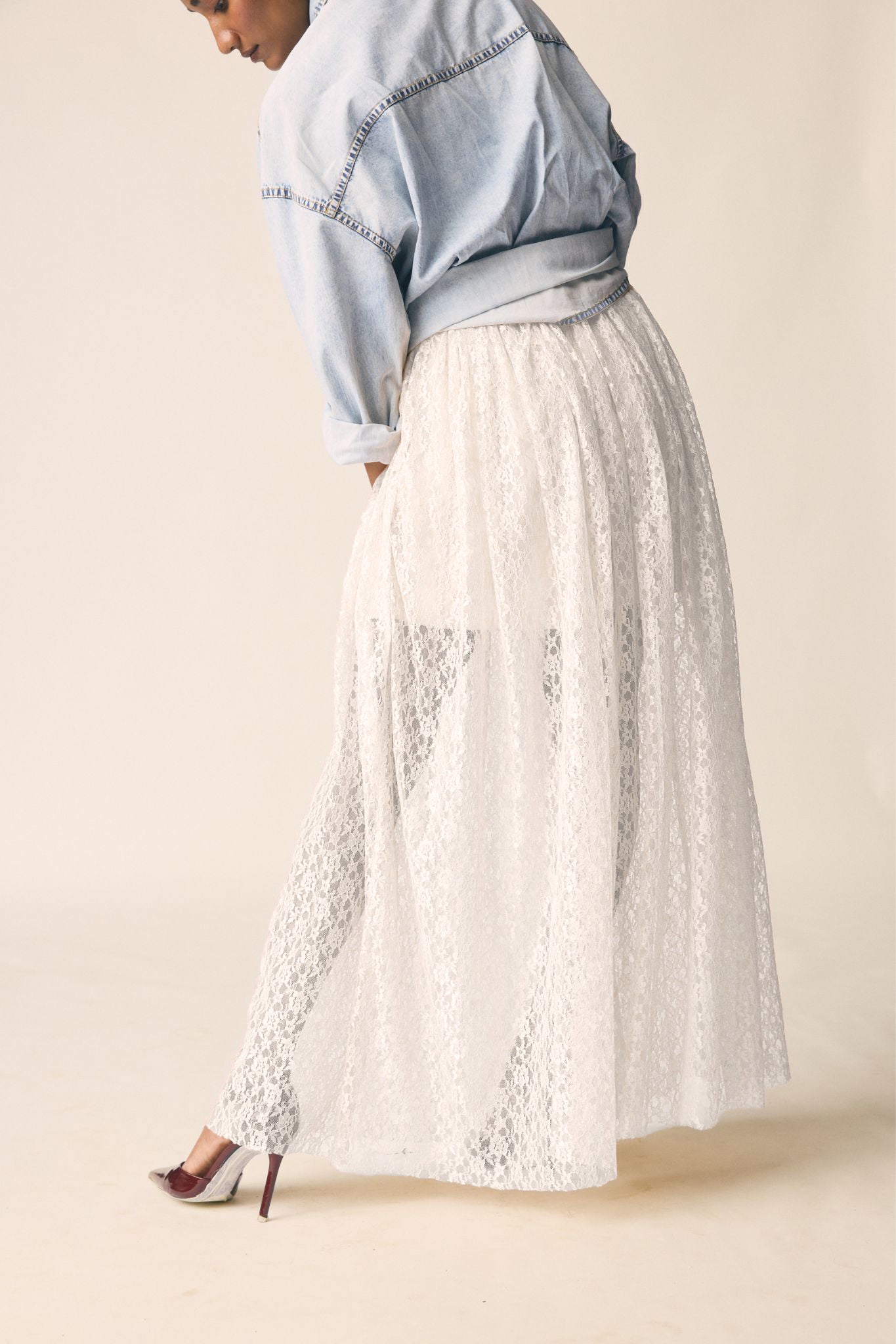 Bare Lace Skirt