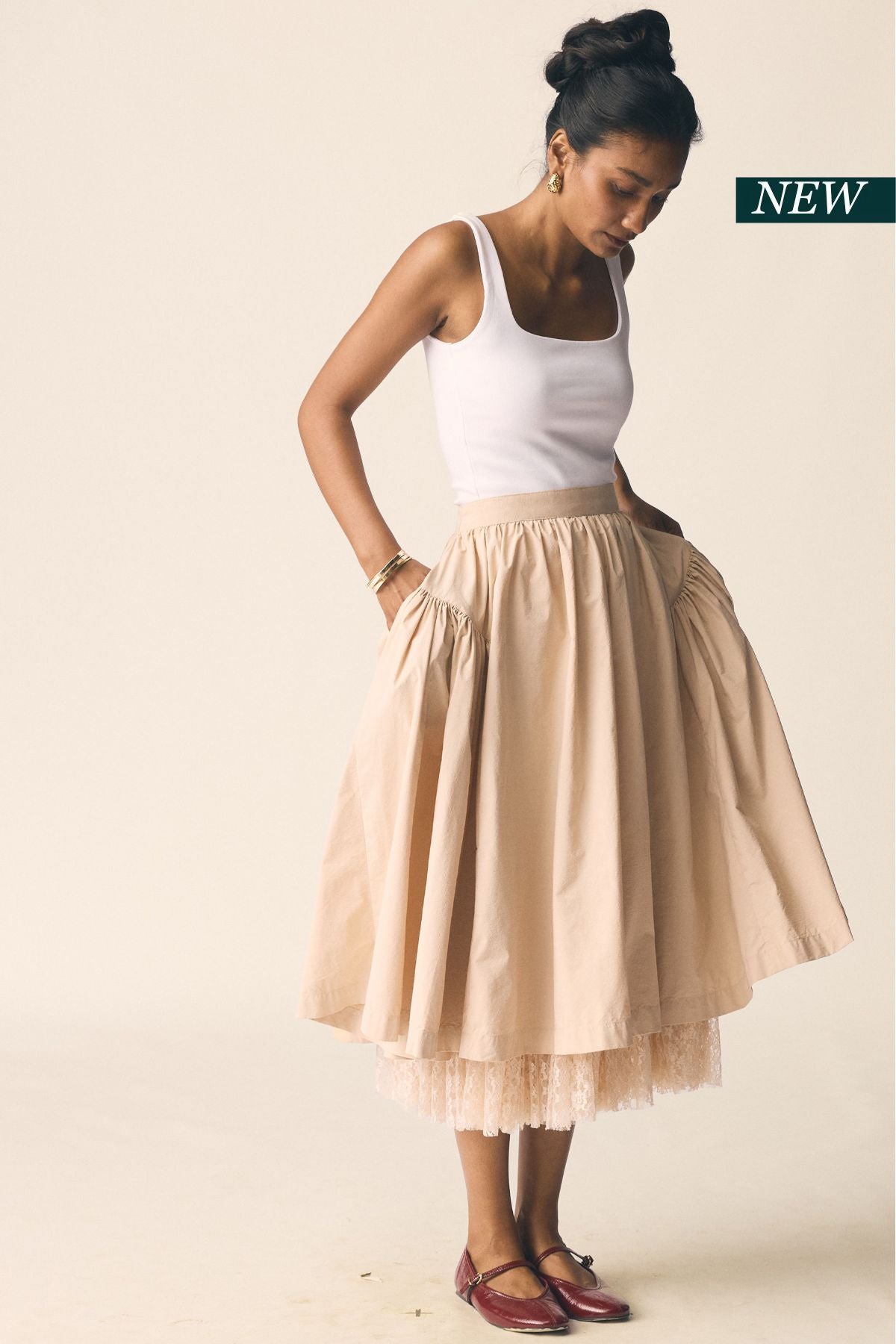 Roma Skirt with Lace