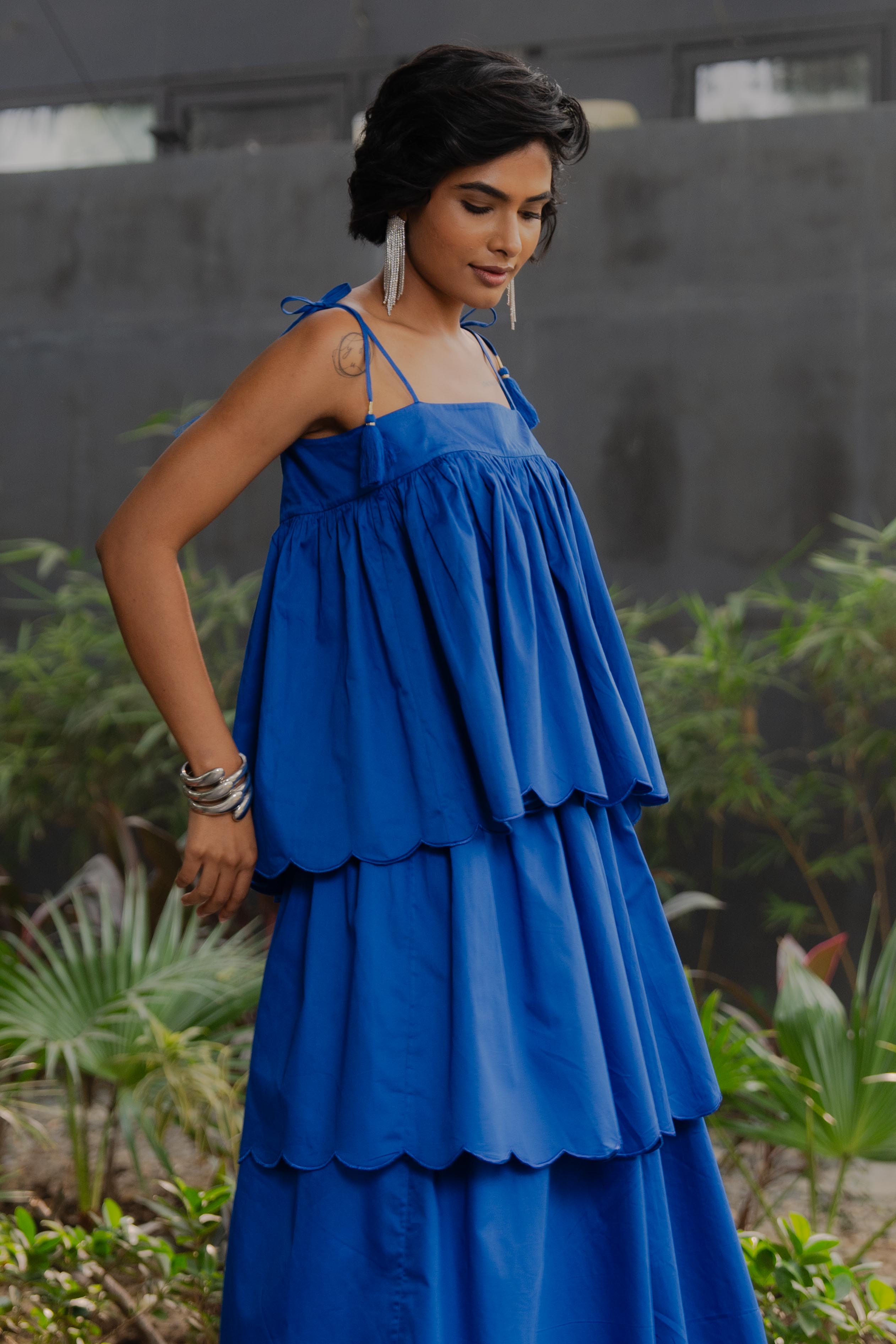 Twist 2-Piece Set Royal Blue