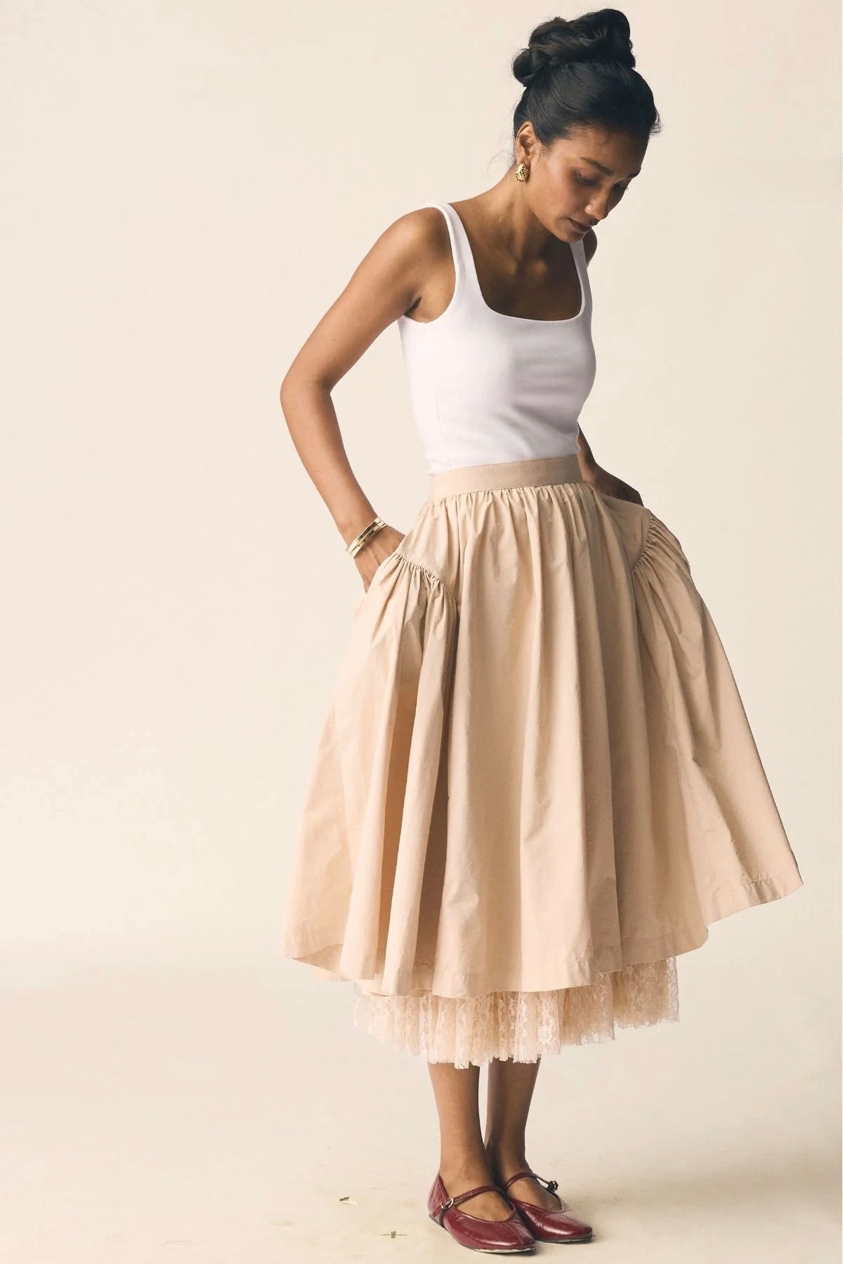 Roma Skirt with Lace