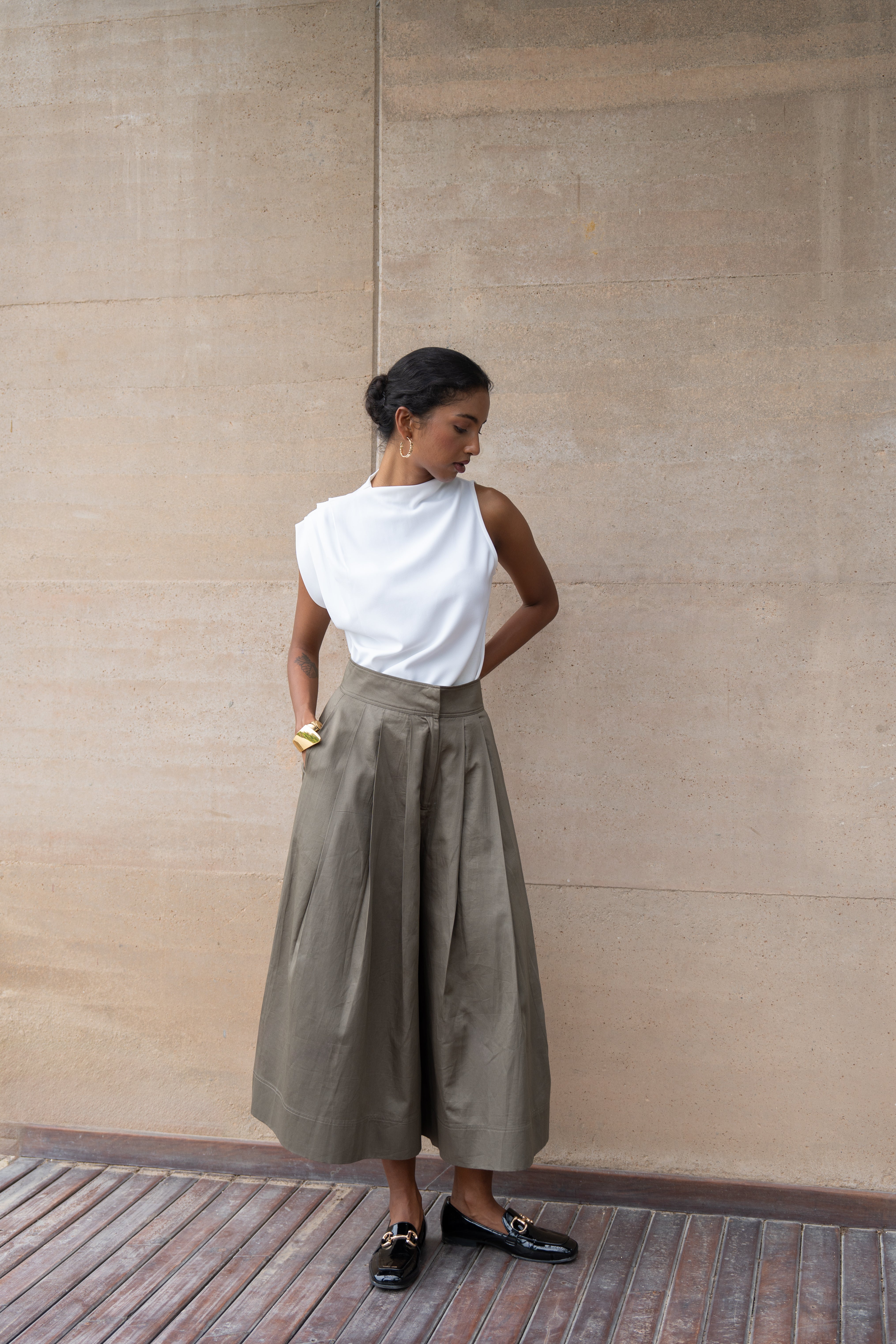 Haven skirt pants - Ash
