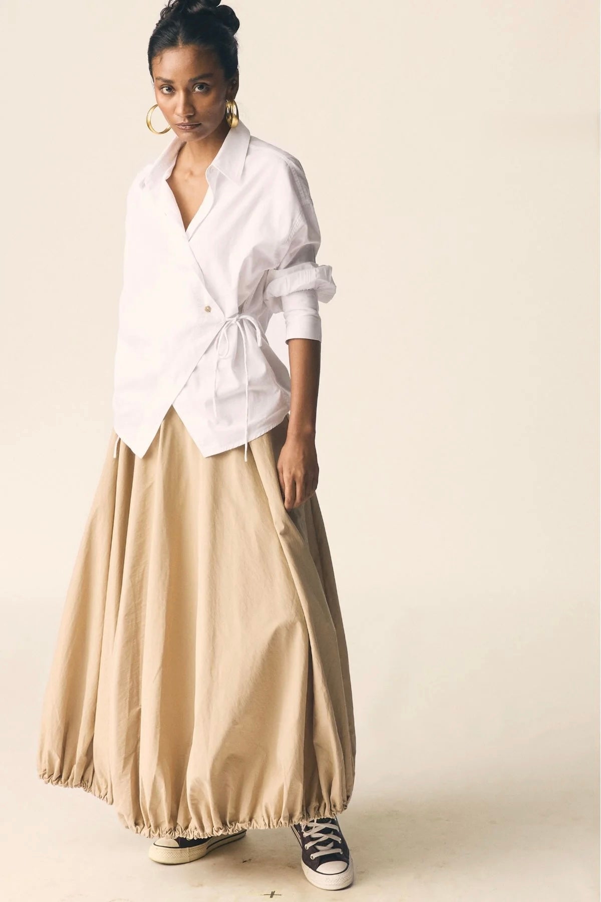 Shanghai Skirt in Tan