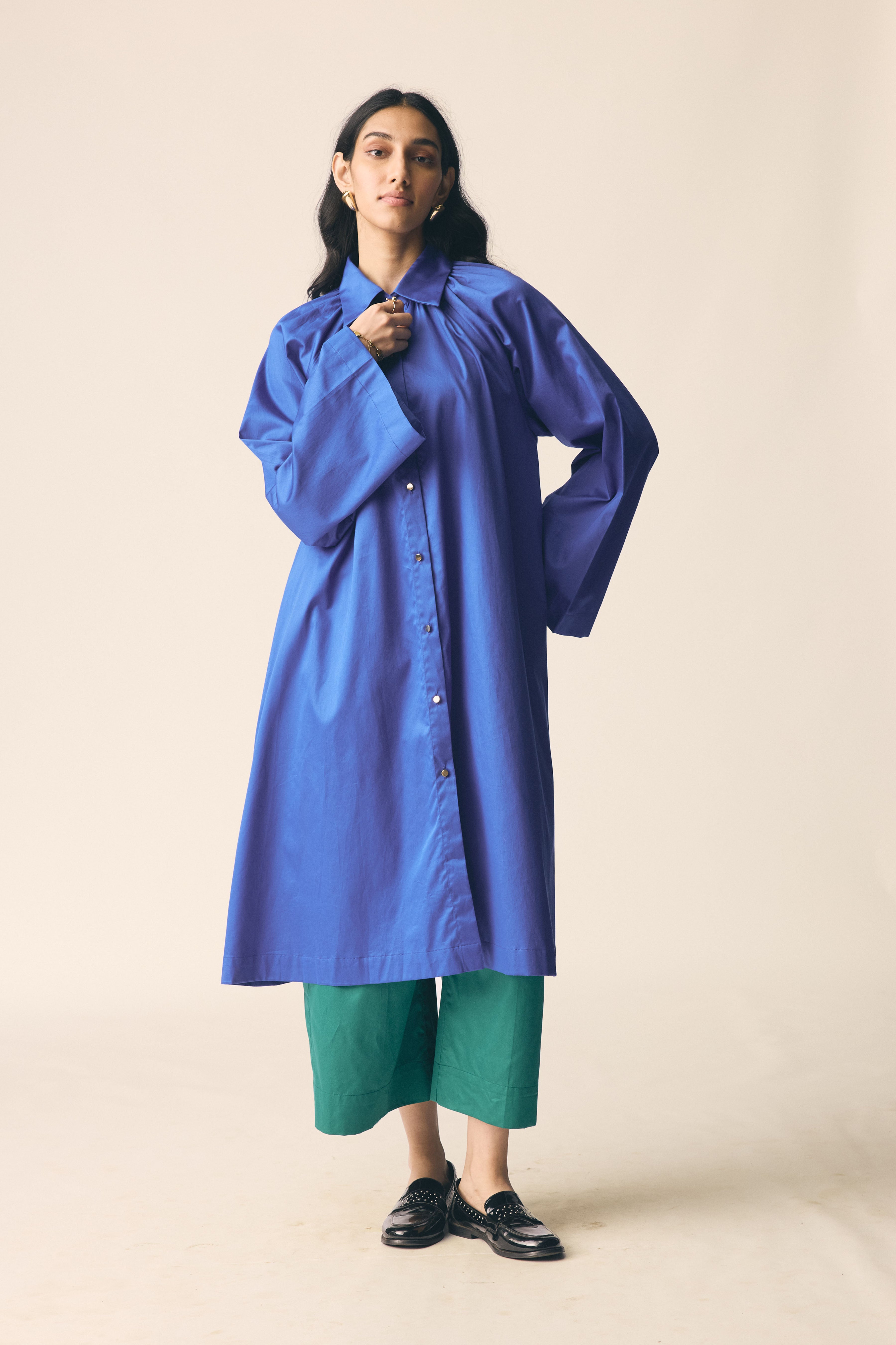 Kandy Co-ord Set in Bright Blue