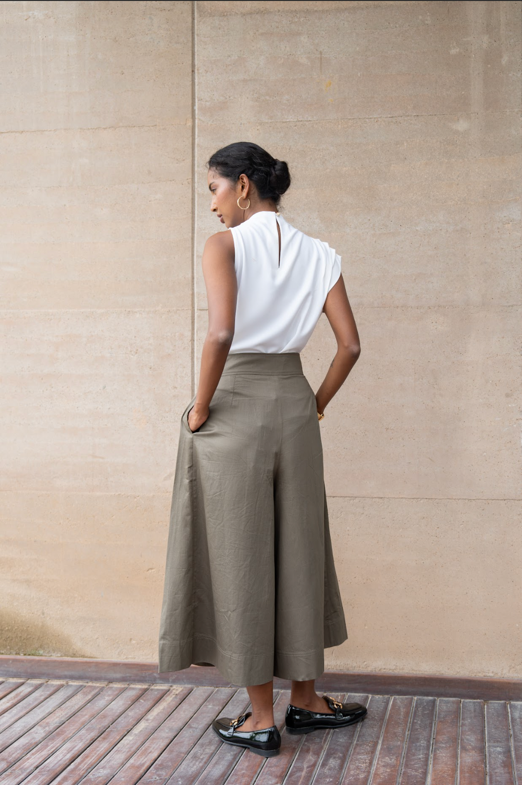 Haven skirt pants - Ash