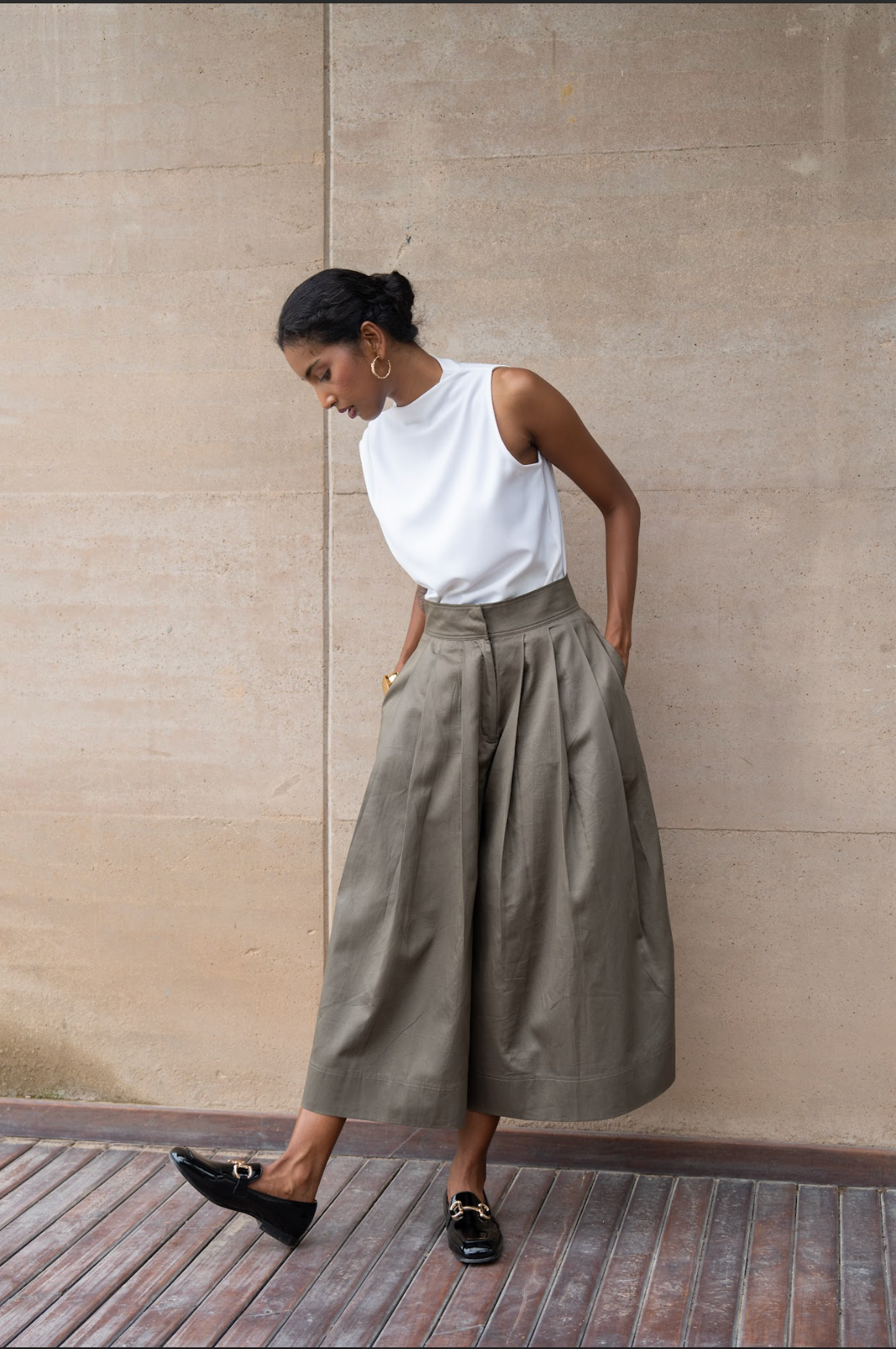 Haven skirt pants - Ash