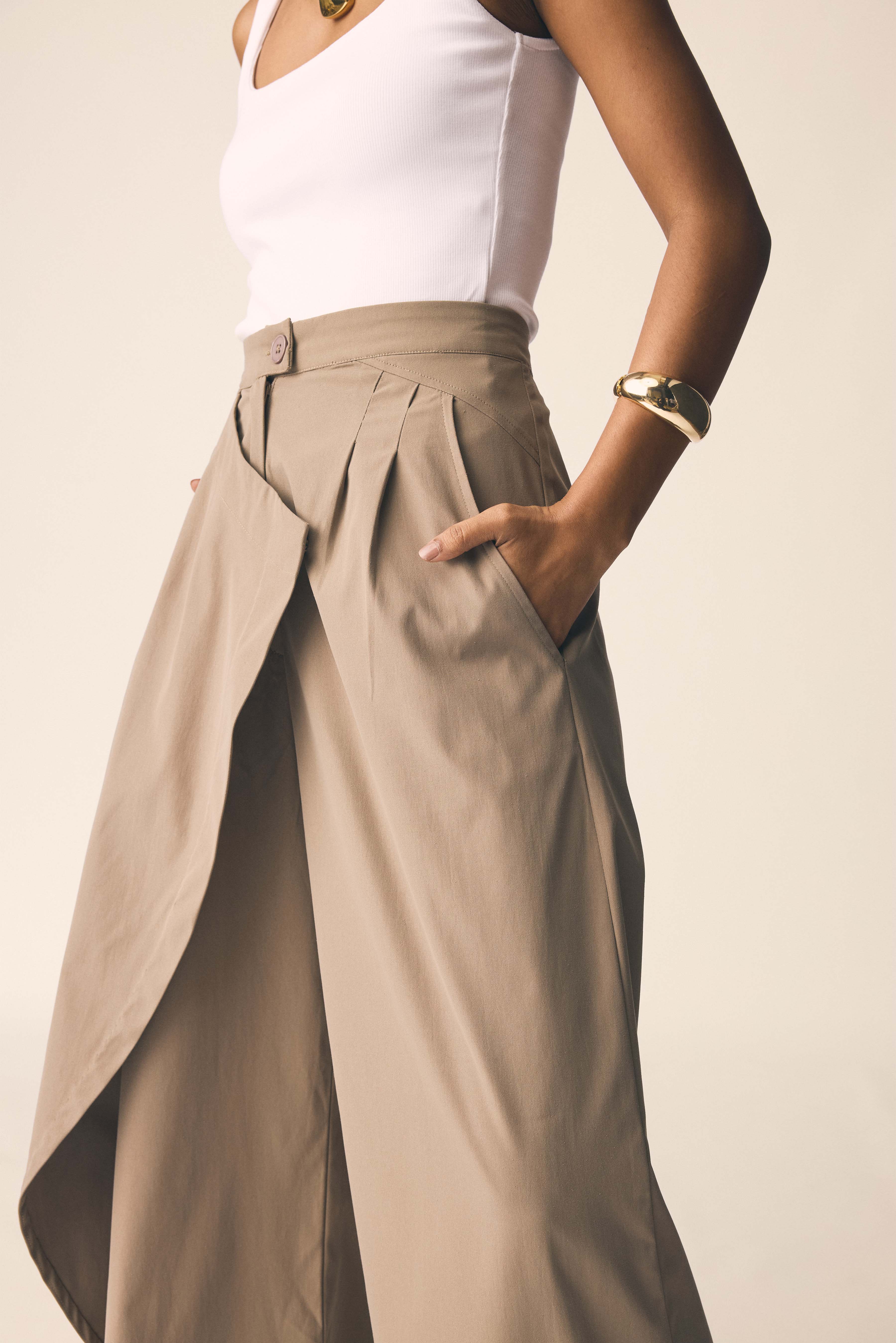 Drift Pants in Coco Brown Twill