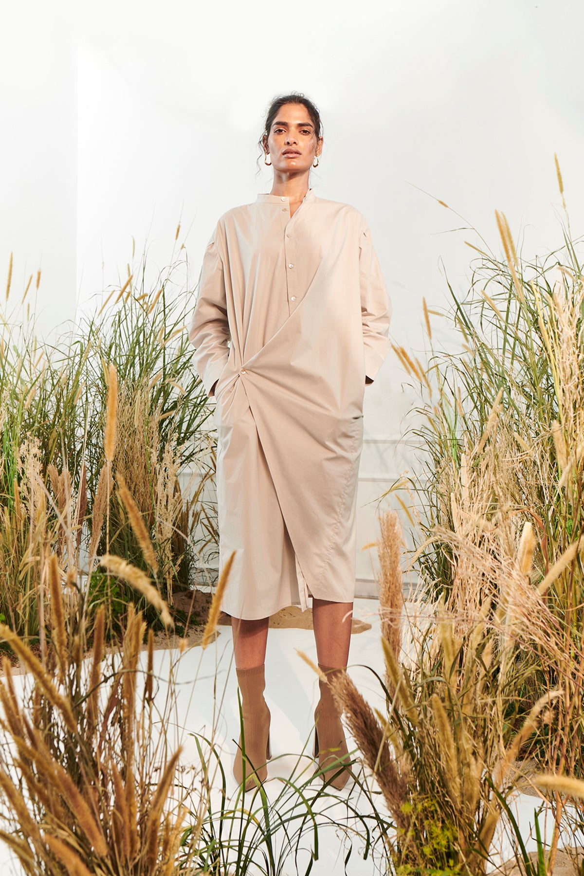 Ease dress - Grey