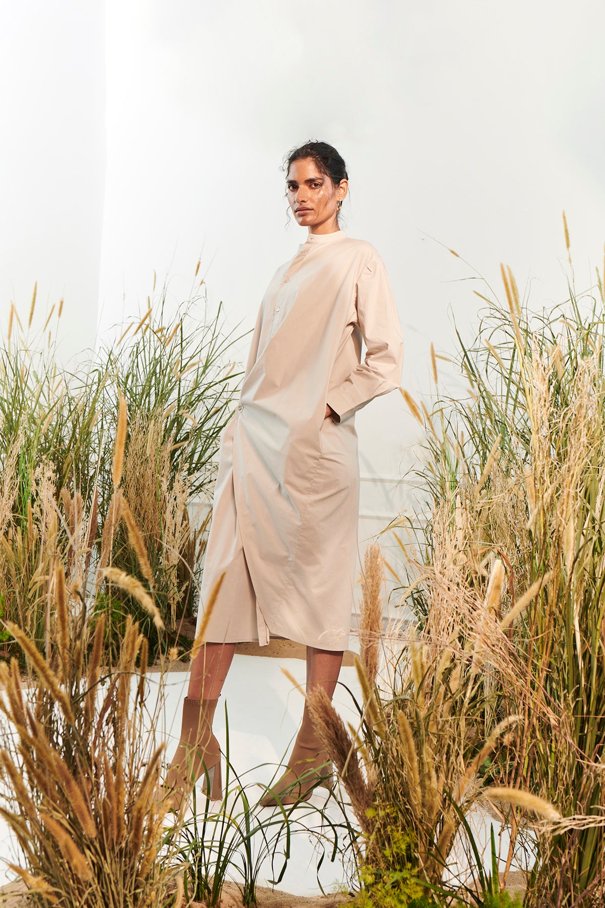 Ease dress - Grey