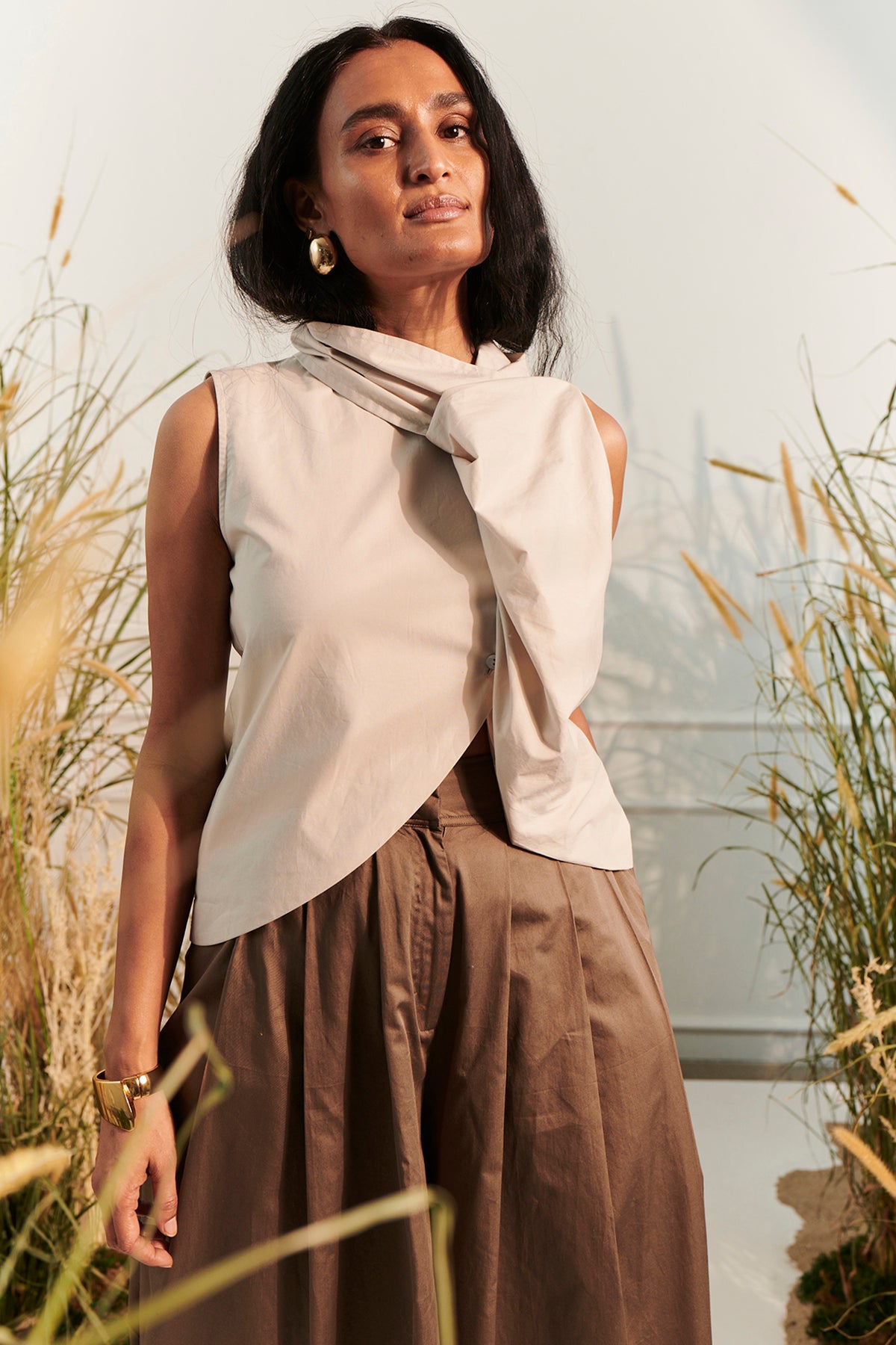 Eden top - Grey
