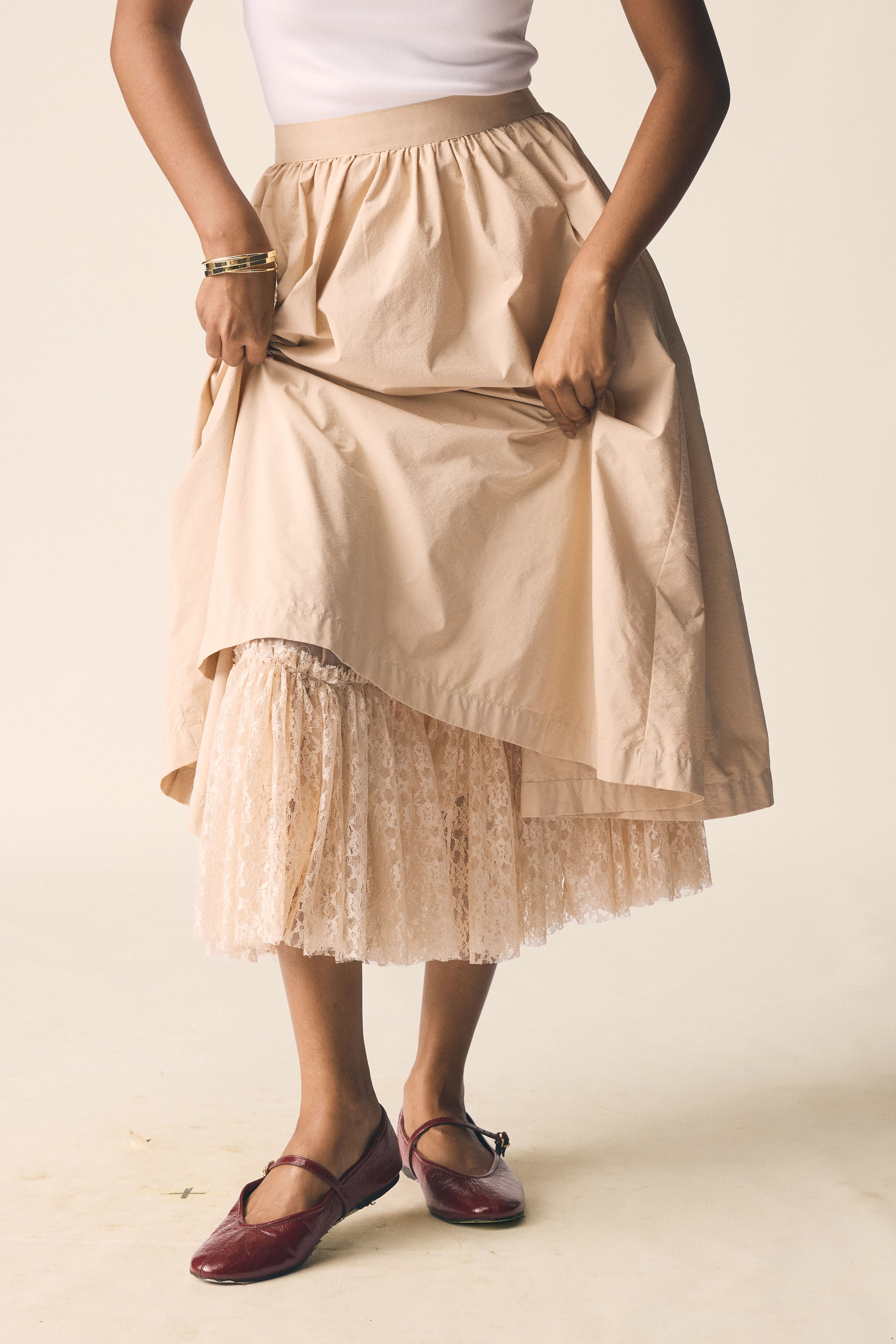 Roma Skirt with Lace