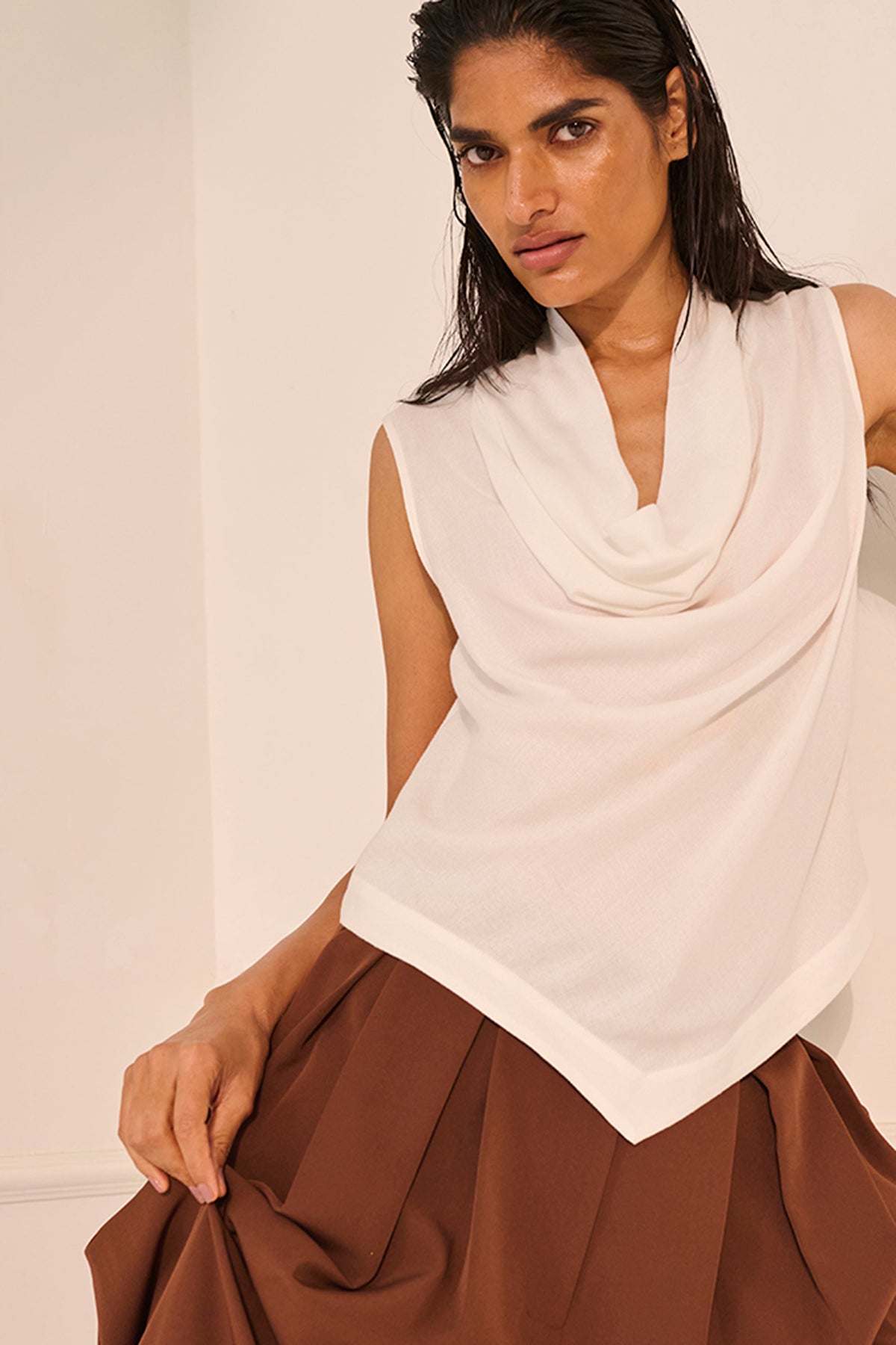 Solace top - White
