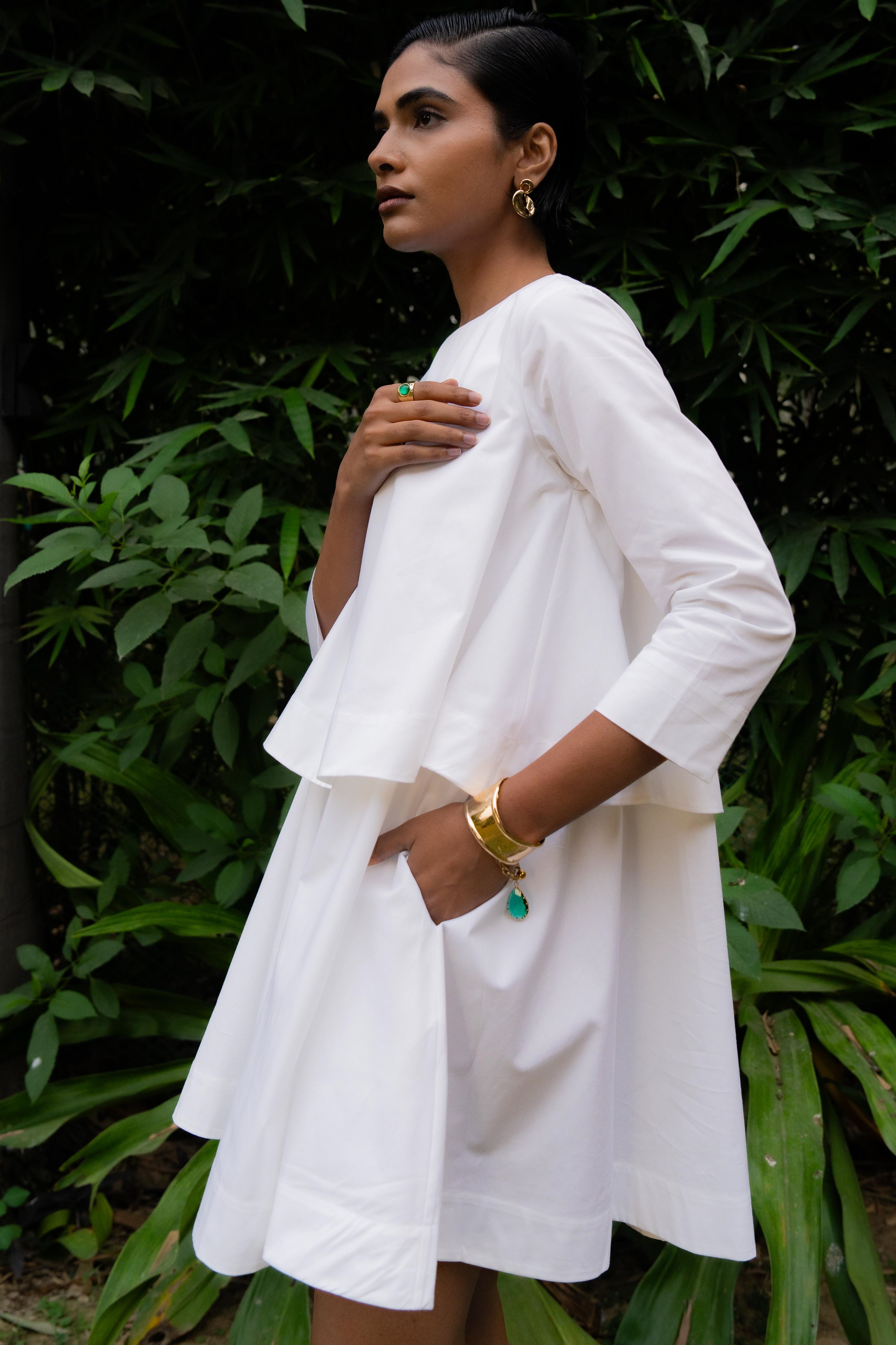 Tranq dress - White