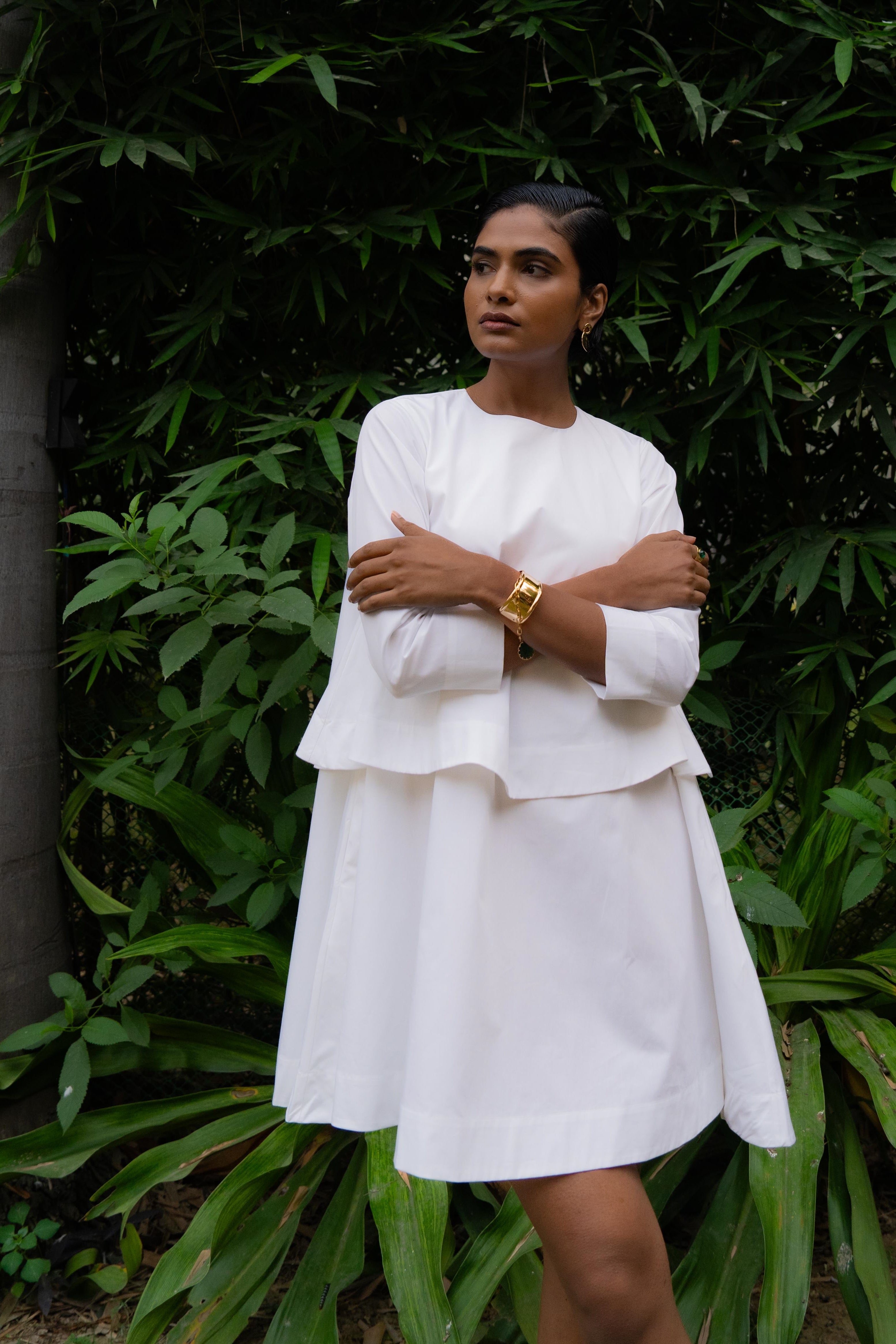 Tranq dress - White