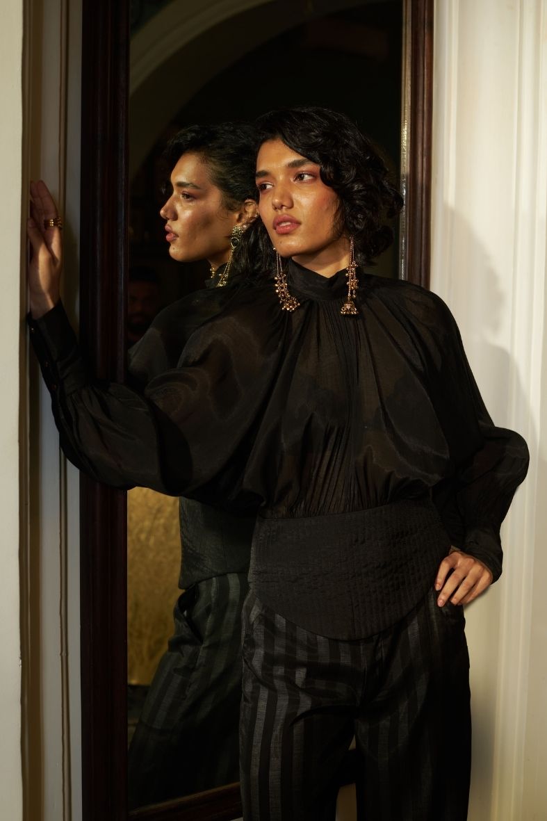 Ina Set in Black