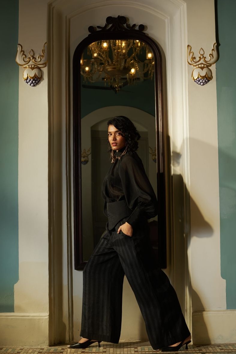 Ina Set in Black