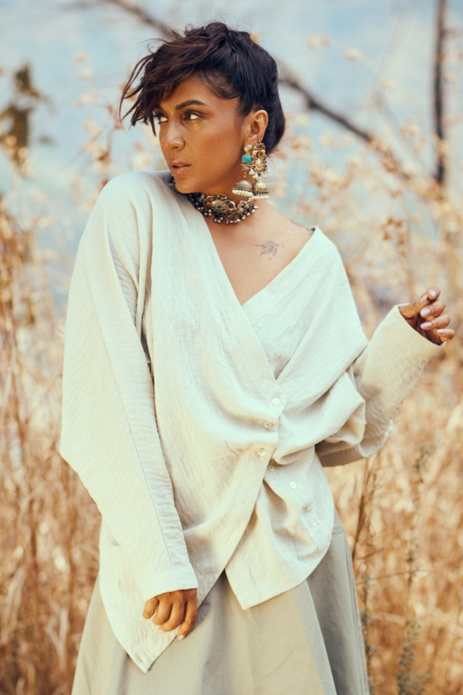 Sora Top In Mint Green