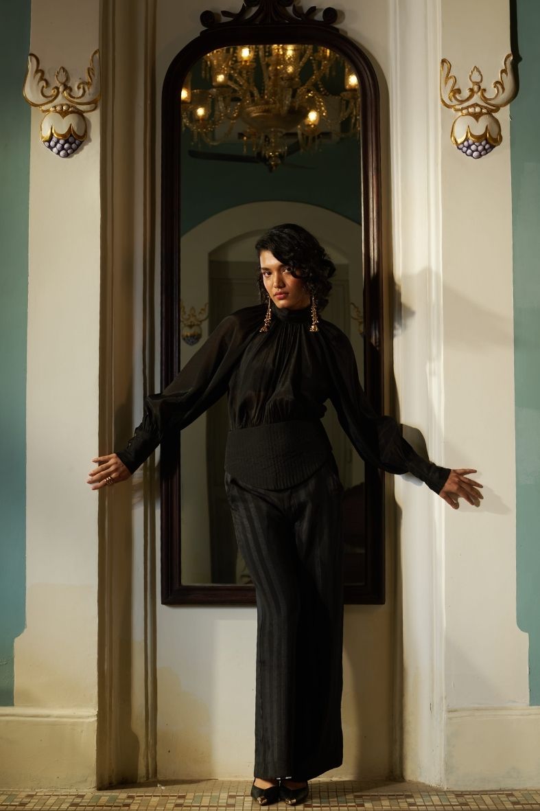 Ina Set in Black