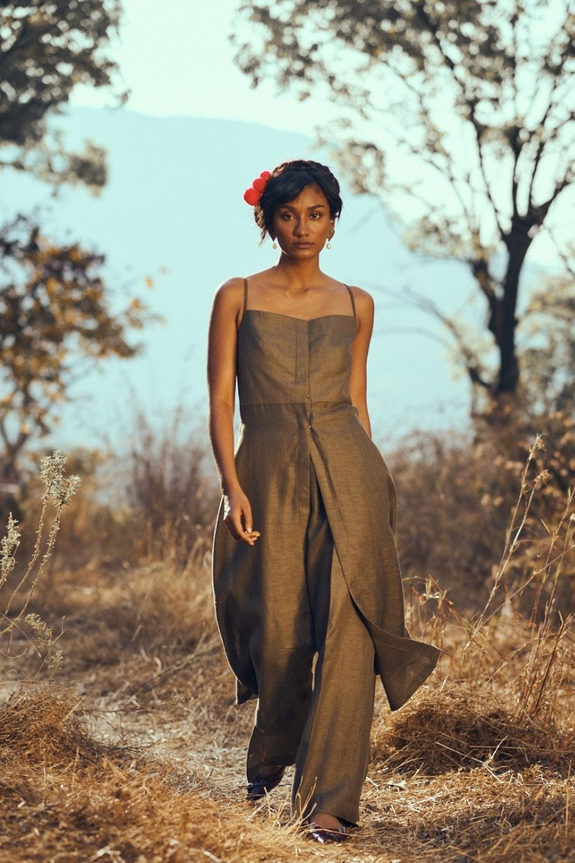 Sunroom Co-ord Set in Earth Brown