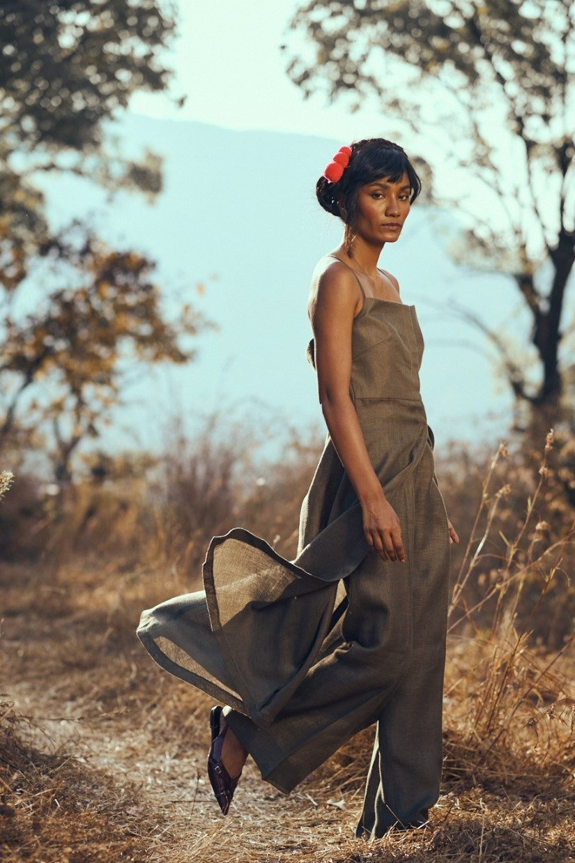 Sunroom Co-ord Set in Earth Brown