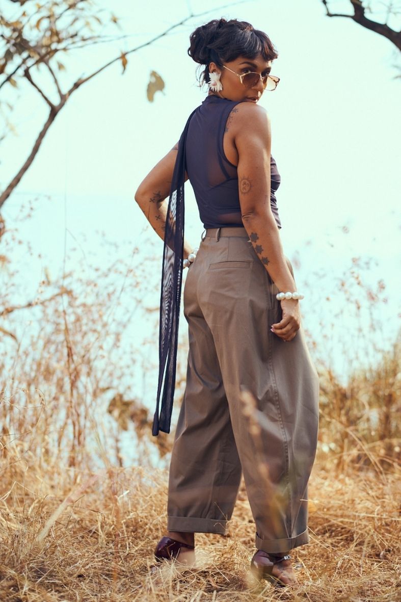 Kairo Pant in Earth Brown