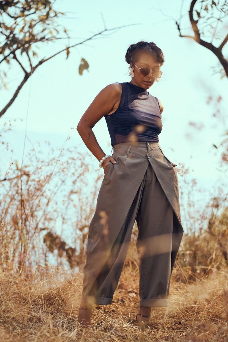 Kairo Pant in Earth Brown