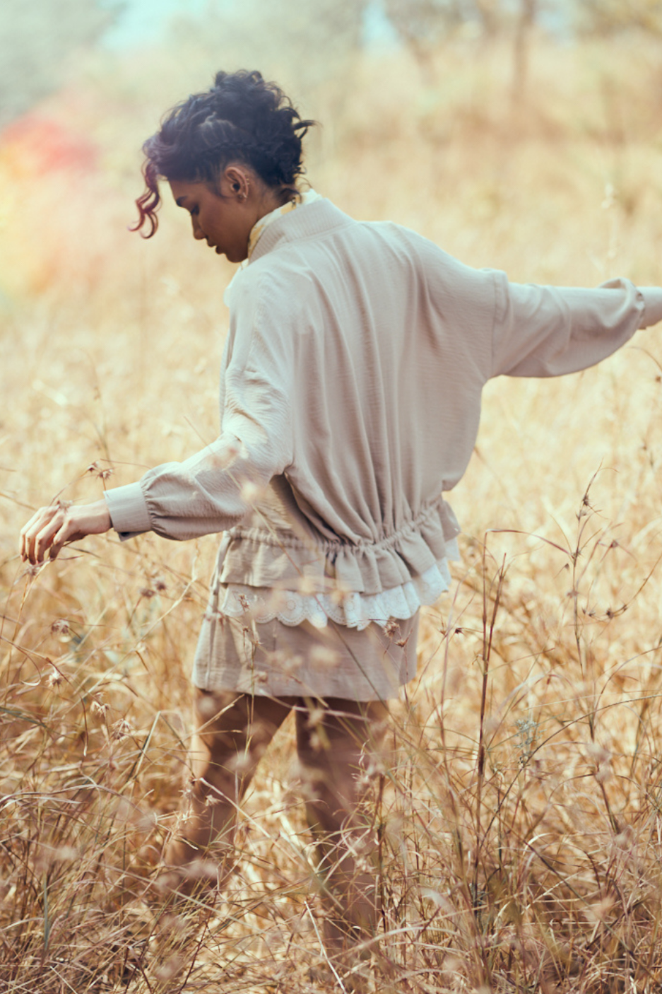 Noa Co-ord Set in Tan