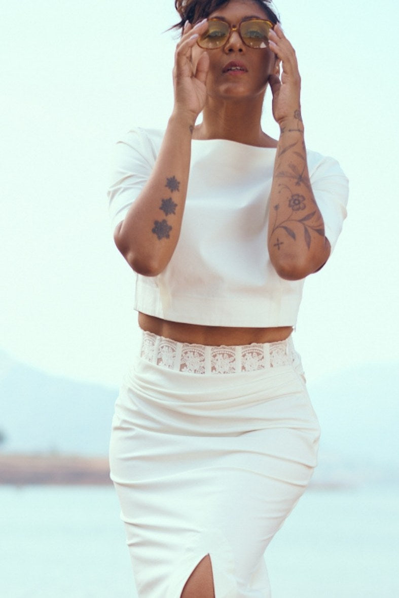 Sabi Set in Ivory White