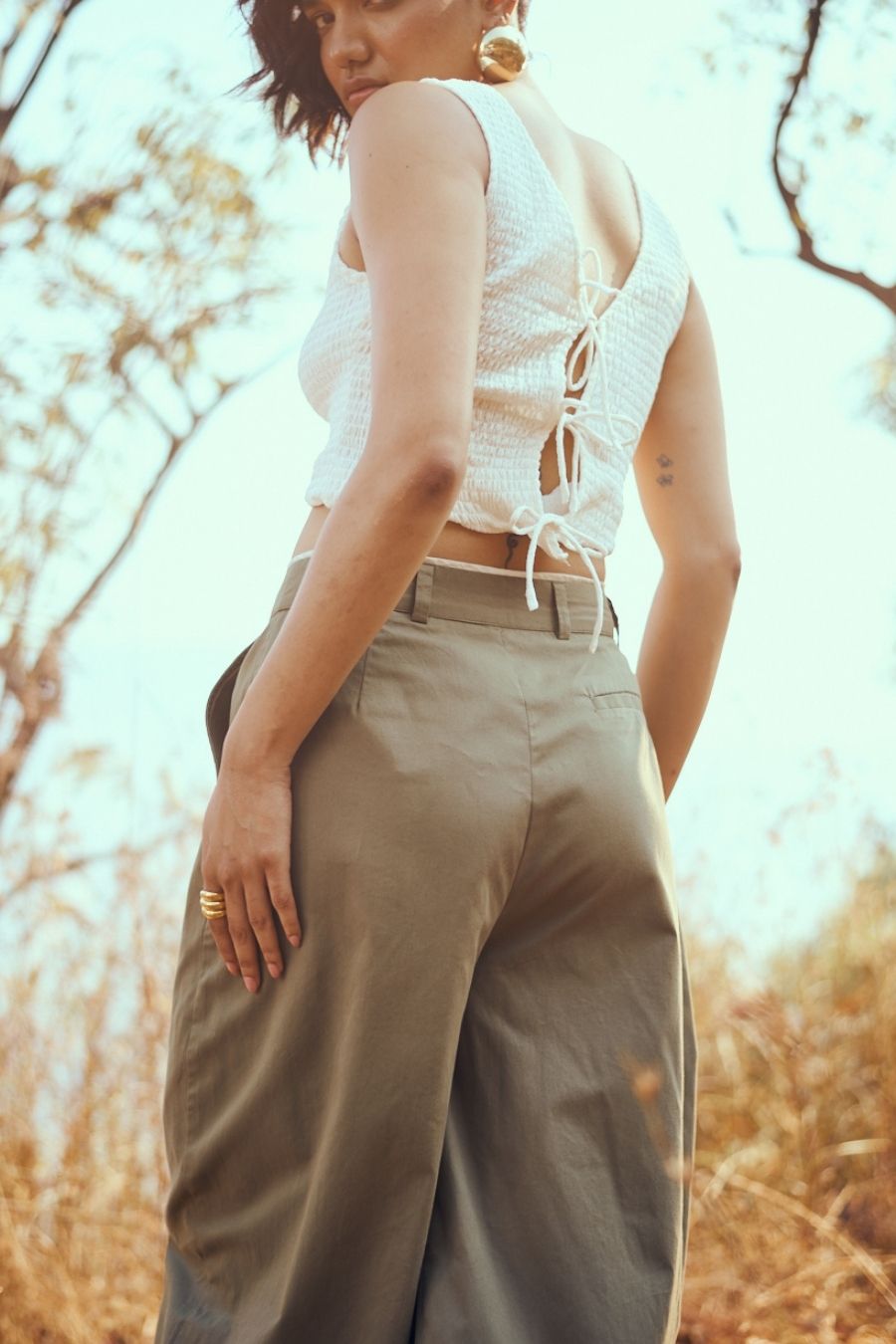 Torto Pants in Olive