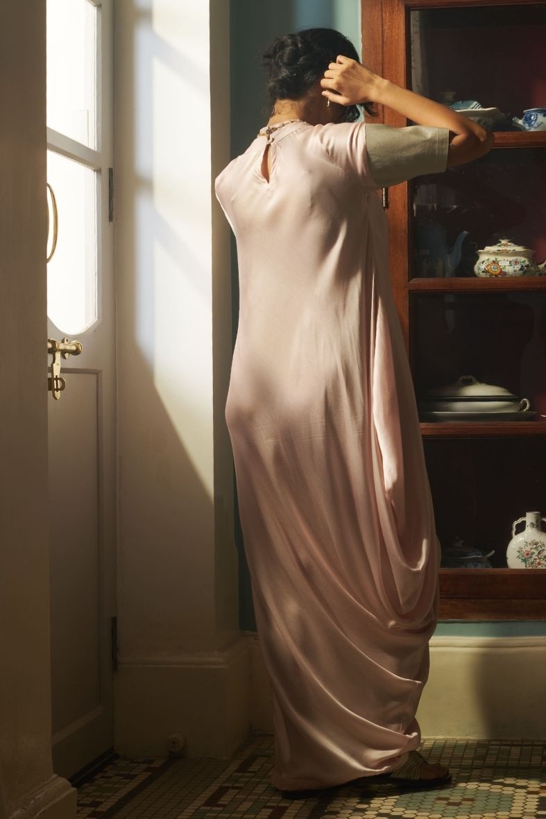 Skye Dress in English Rose Pink