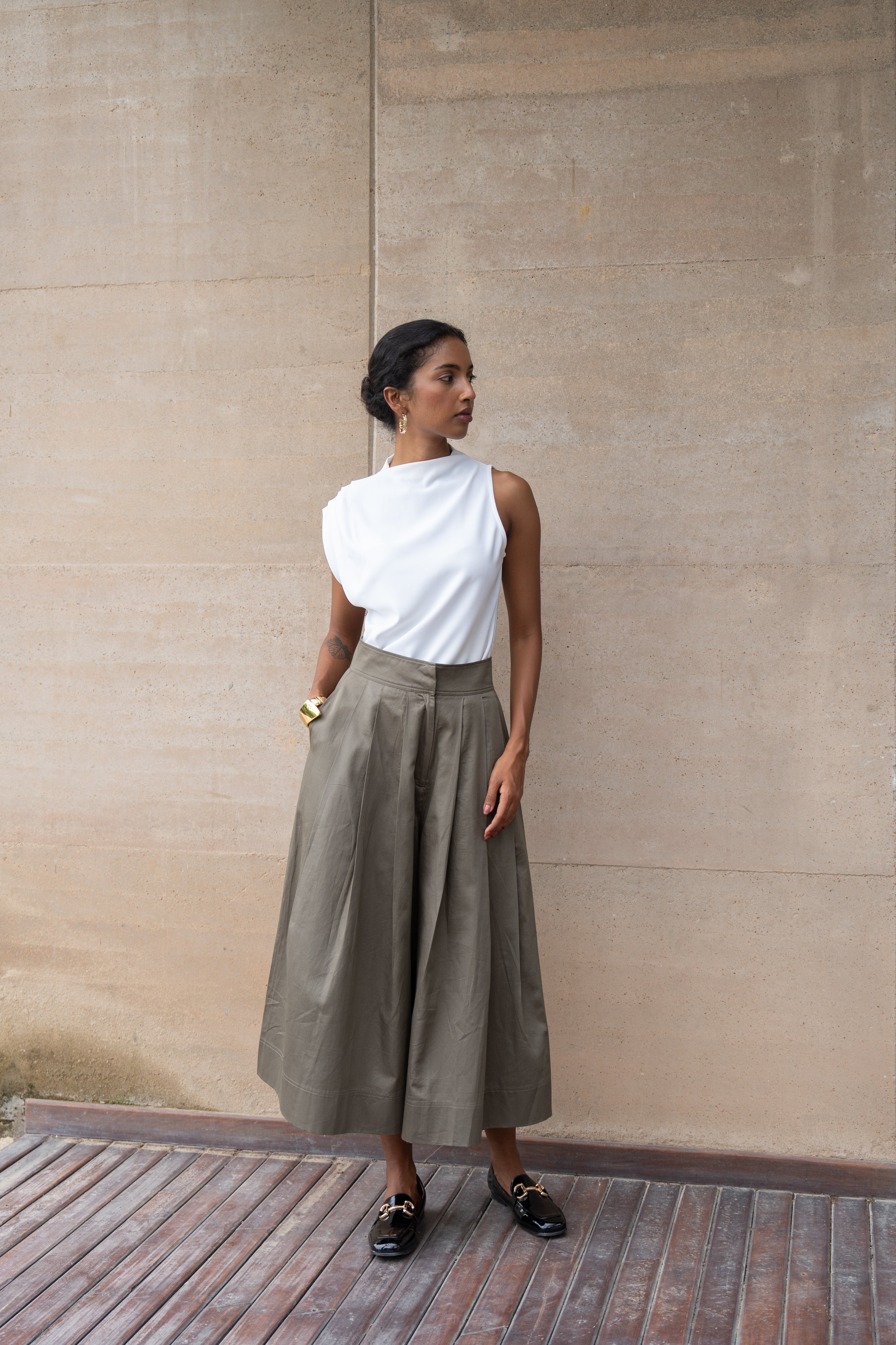 Haven skirt pants - Ash