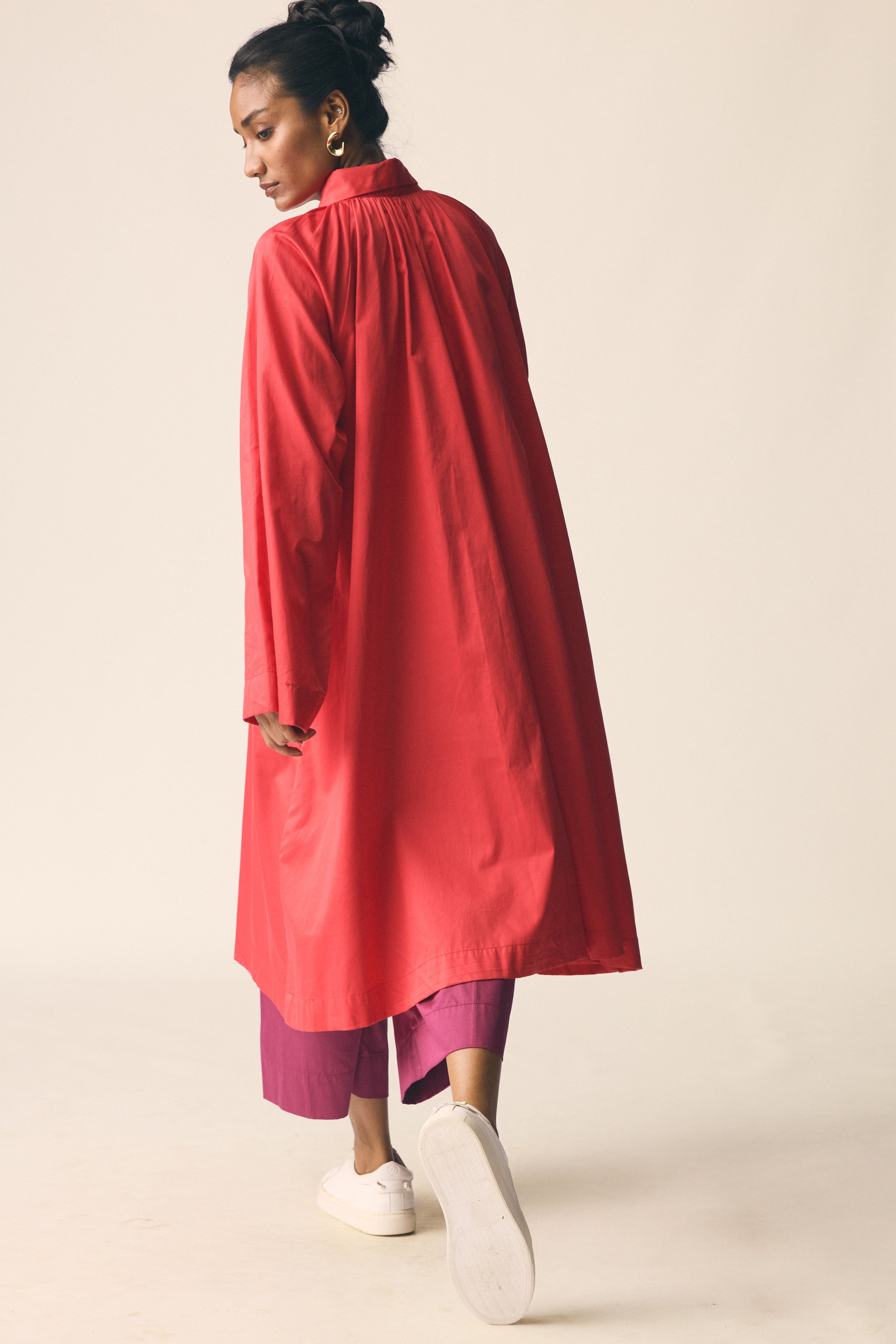 Kandy Co-ord Set in Bright Red