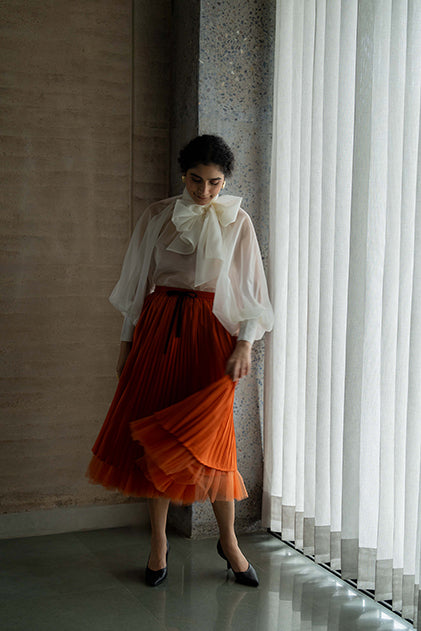 Dram Skirt burnt orange