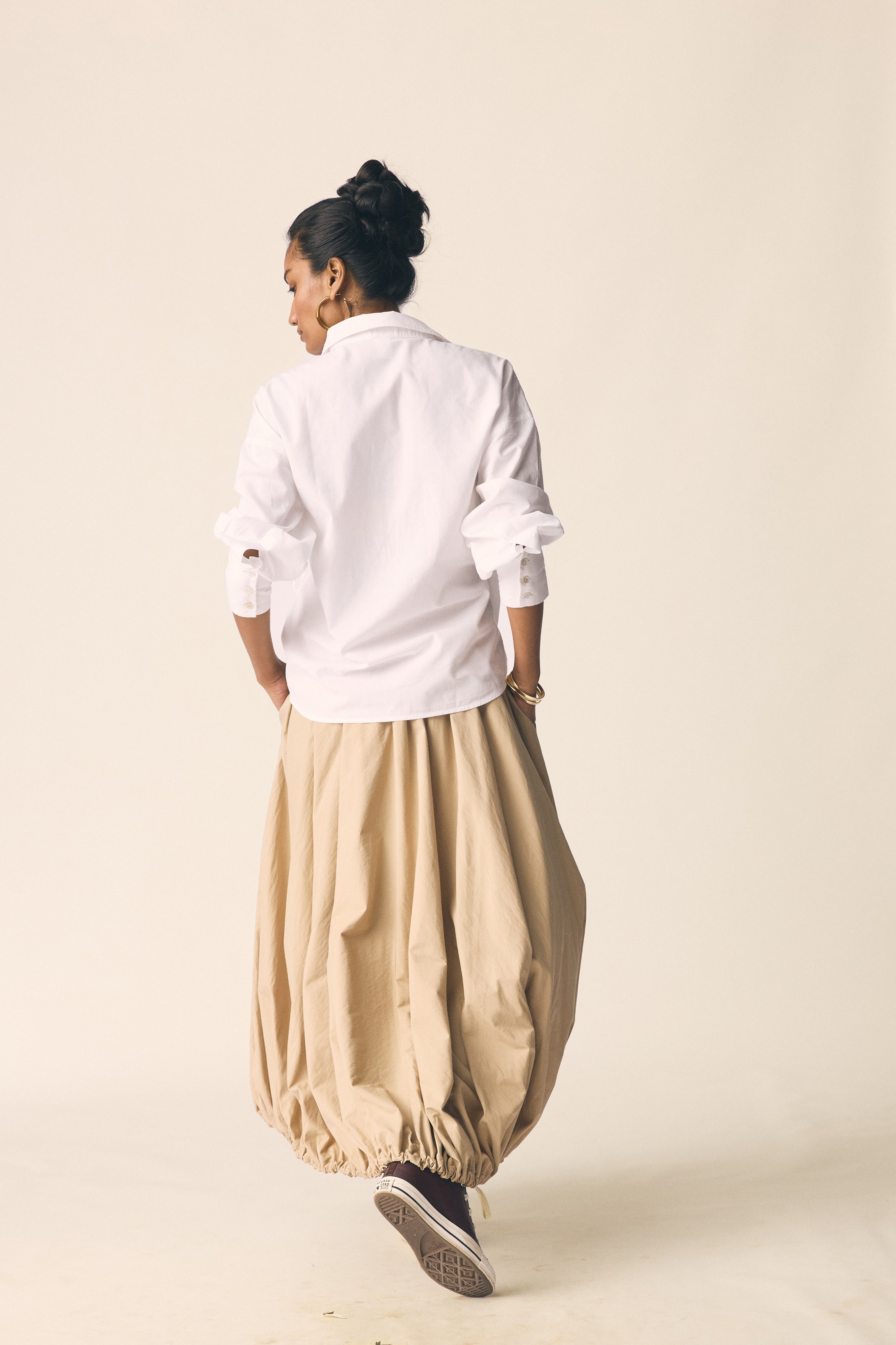 Shanghai Skirt in Tan