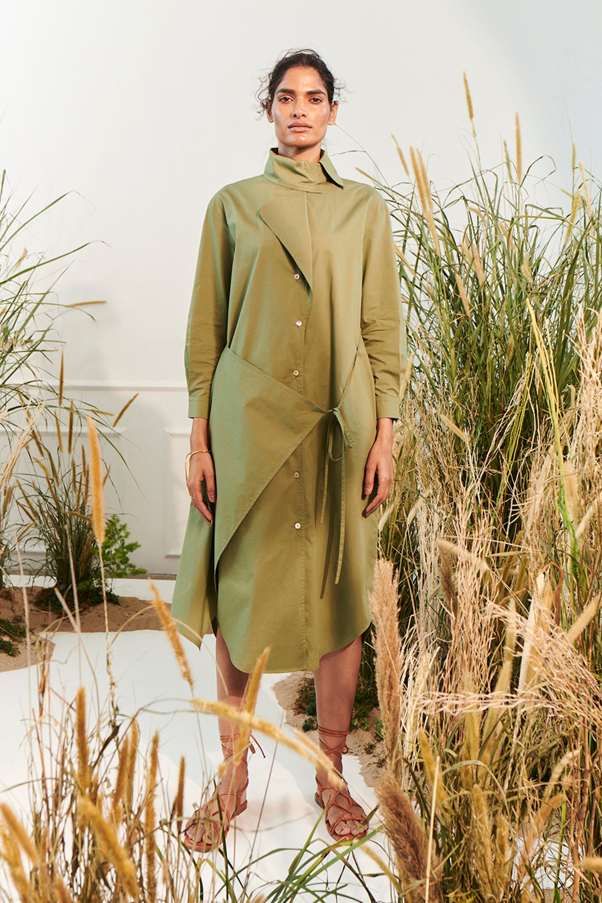 Harmony dress - Olive Green